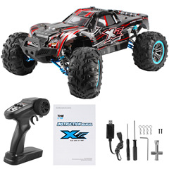 大型 1/10 大人 RC リモートコントロールモデルカー防水モーター四輪駆動合金シャーシ電動 3S-11.1V バッテリー