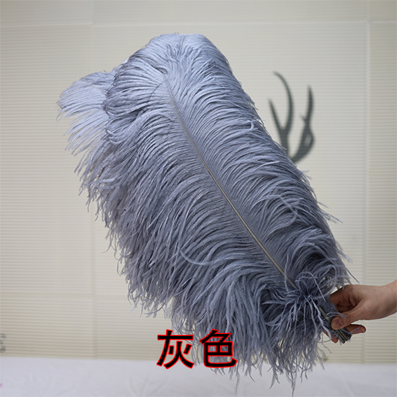 Plumas de avestruz bodas blancas de avestruz guía de plumas accesorios de fotos adornos rojo rosado en línea grandes plumas decoración