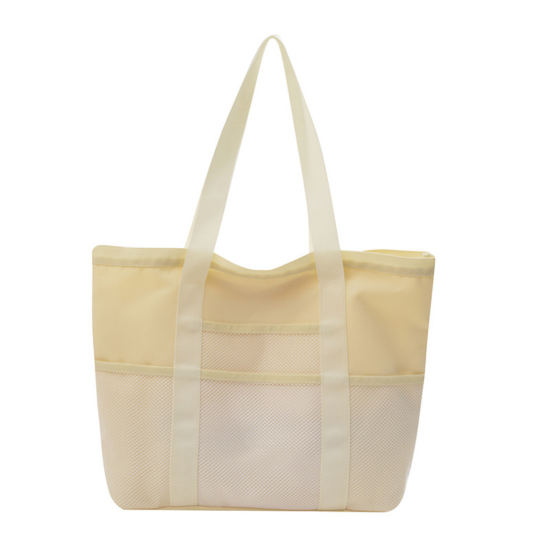 Bolso de Hombro y Mano Transpirable de Malla para Playa de Nailon de Gran Capacidad image 8