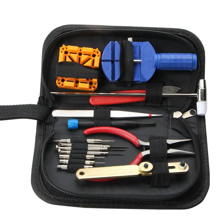 Watch repair, tools set, 16 pieces
