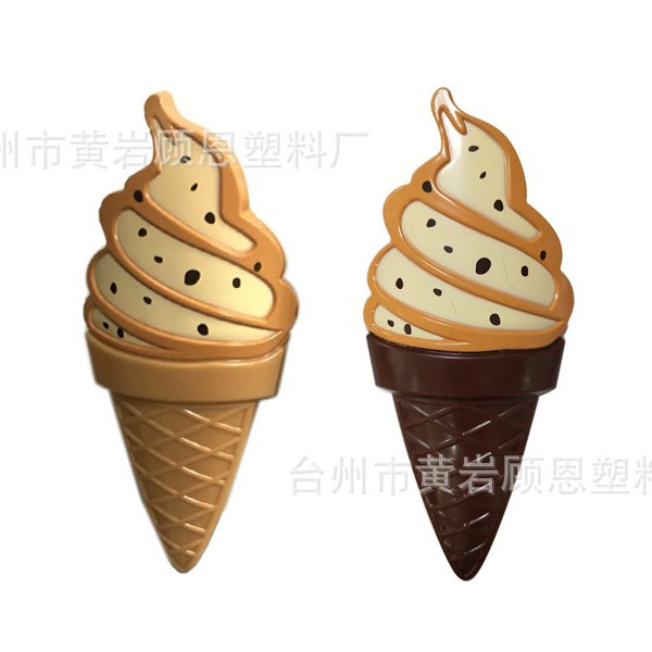 Ice Cream Shape Multi-Functional Storage Plastic Clip Balcony Quilt Clip Strong Windproof Clip Hanger Plastic Beach Clip