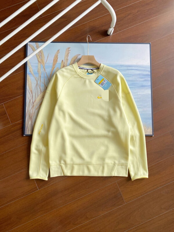 NOCTA联名款亚版Tech Fleece 品牌Logo印花运动圆领运动休闲卫衣|undefined