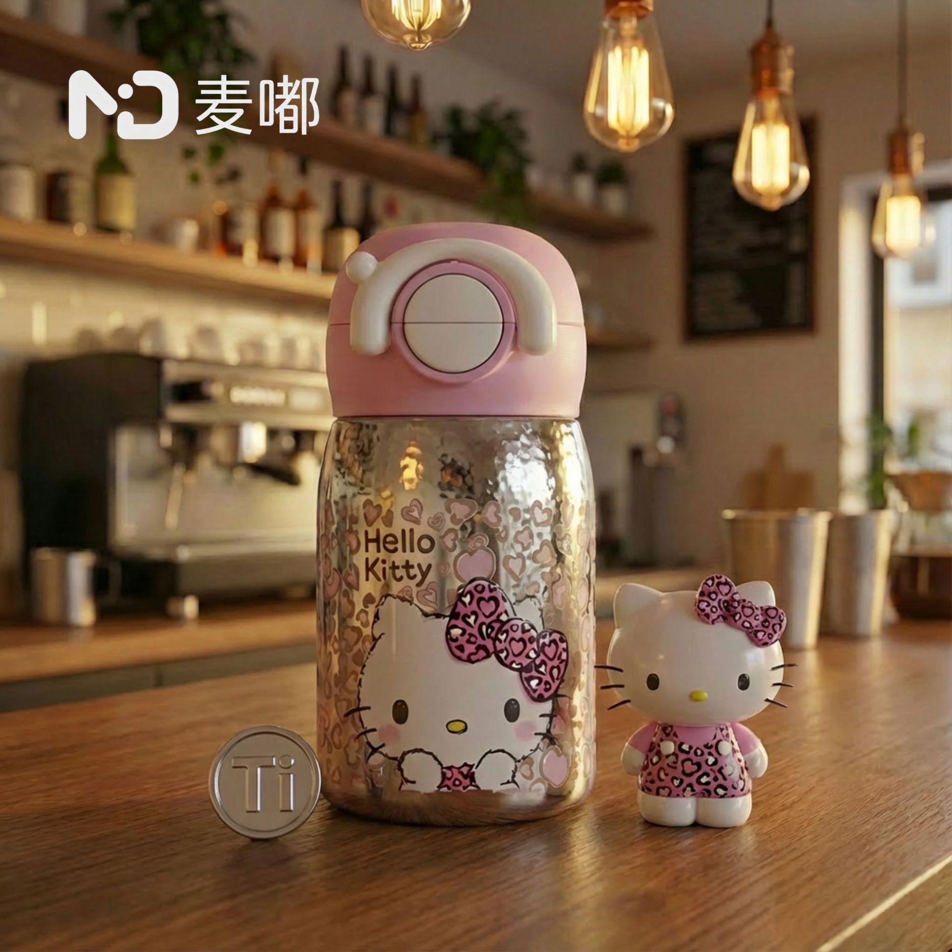 순티타늄 보온병 휴대용 미니 텀블러 생일 선물세트