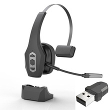 电脑耳麦话务员专用 ENC 话务单边耳机卡车司机加密狗dengle