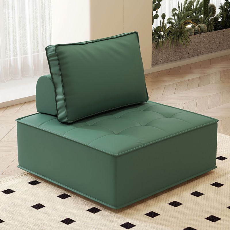 Bloqueo de tofu pequeño tipo de casa de alquiler dormitorio tatami estilo japonés una sola persona red red casual sofá de tela de tela de tela combinado