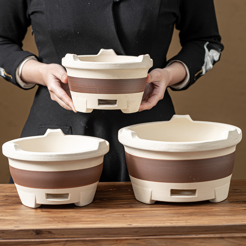 Chimenea té Cocina Barbacoa estufa de carbón estufa de arcilla estufa grande portátil té cocina estufa de camping al aire libre