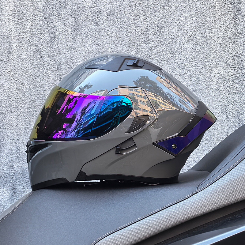 Casco Abierto para Motocicleta Orz Modelo 2025, Certificado DOT, Apto para Todas las Estaciones, Unisex, Seguro para Motociclistas