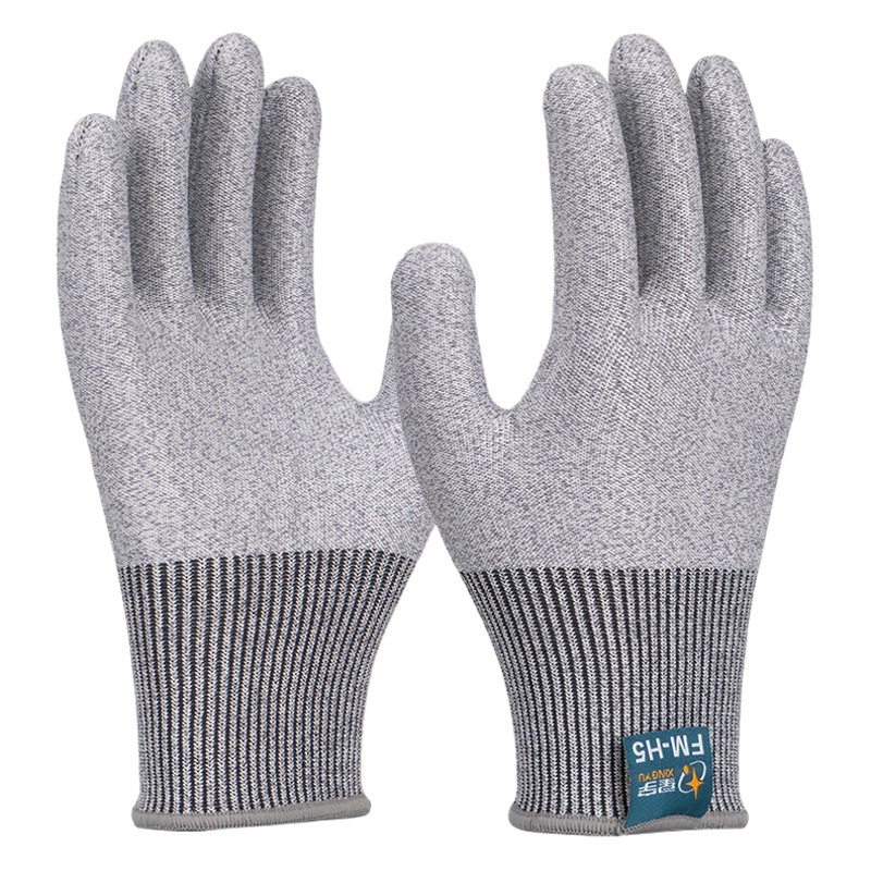 Guantes anticorte Xingyu, nivel 5 de resistencia a cortes, resistentes al desgaste, transpirables, antideslizantes, con alambre de acero, especialmente diseñados para trabajos de manipulación de pescado.