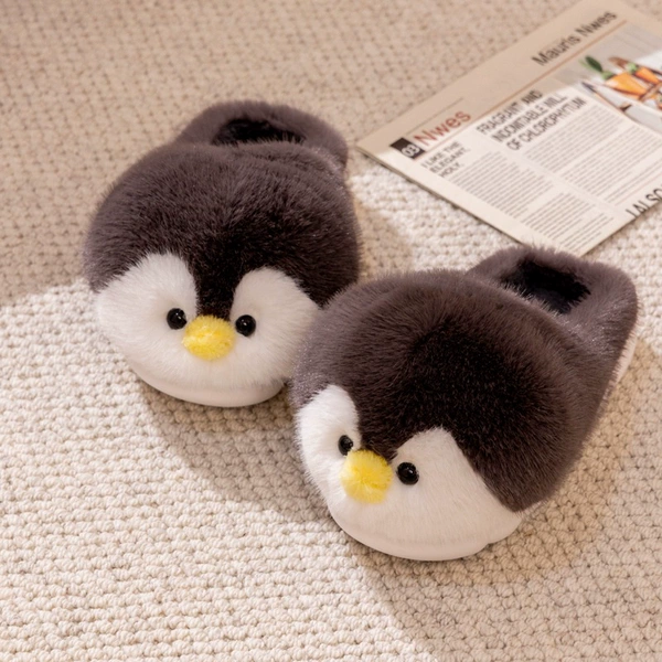 Black slippers