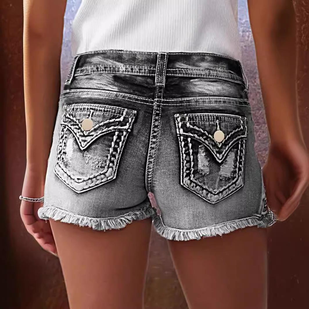denim fashionable shorts