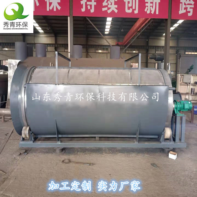 滚筒式旋转微滤机 固液分离设备厂家 水产养殖转鼓式微滤机