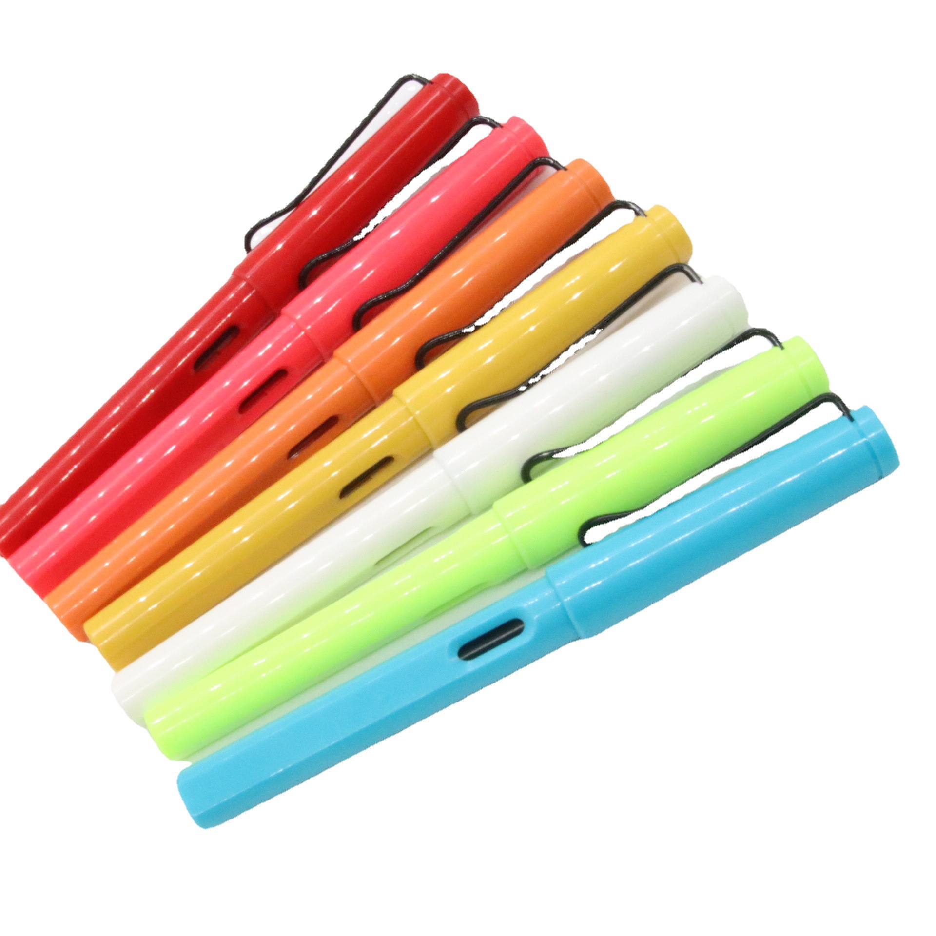 Junrong Zhengzi pluma medio aceite pluma publicidad bolígrafo en stock insertar pluma