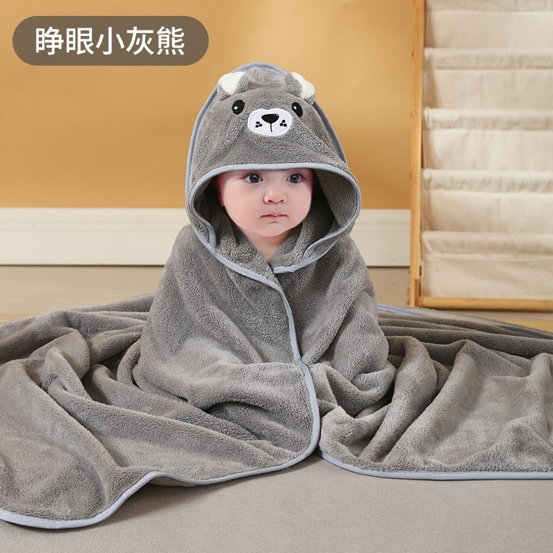 睜眼小灰熊