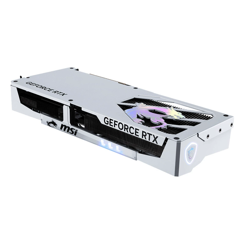 Графическая карта (MSI) GeForce RTX 5070 12GB GAMING TRIO OC Белая, тройной вентилятор, OC