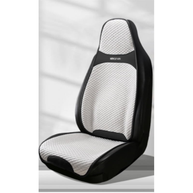 New Ice Bean: Universal Seat cushion, seat cover - trendy-black-and-white-integrated-head-single-seat-universal