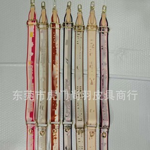Long Shoulder Strap Adjustable Versatile New Bag Replacement Accessories Shoulder Crossbody European and American Letter Strap 116CM