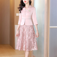 喜妈妈礼服平时可穿喜婆婆婚宴装2025新款婚礼喜服结婚旗袍年轻款