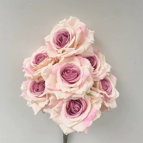 Bouquet of roses 2 nude pink