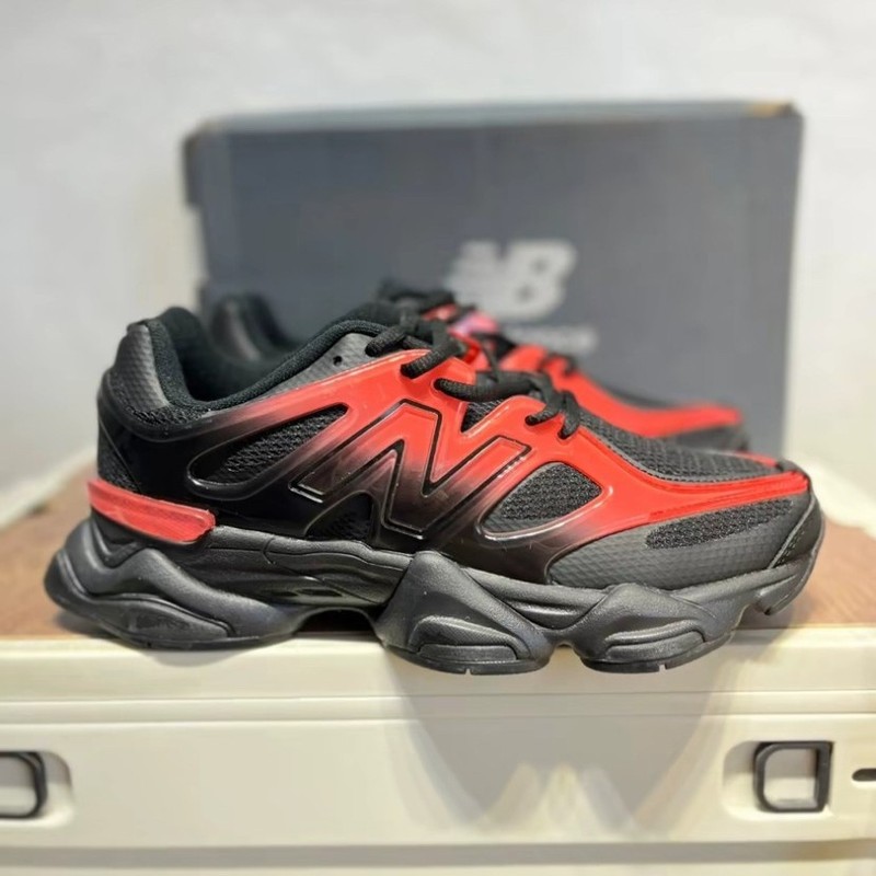 跨境外贸新配色NB9060渐变红舒适百搭低帮生活休闲复古运动鞋男款|undefined