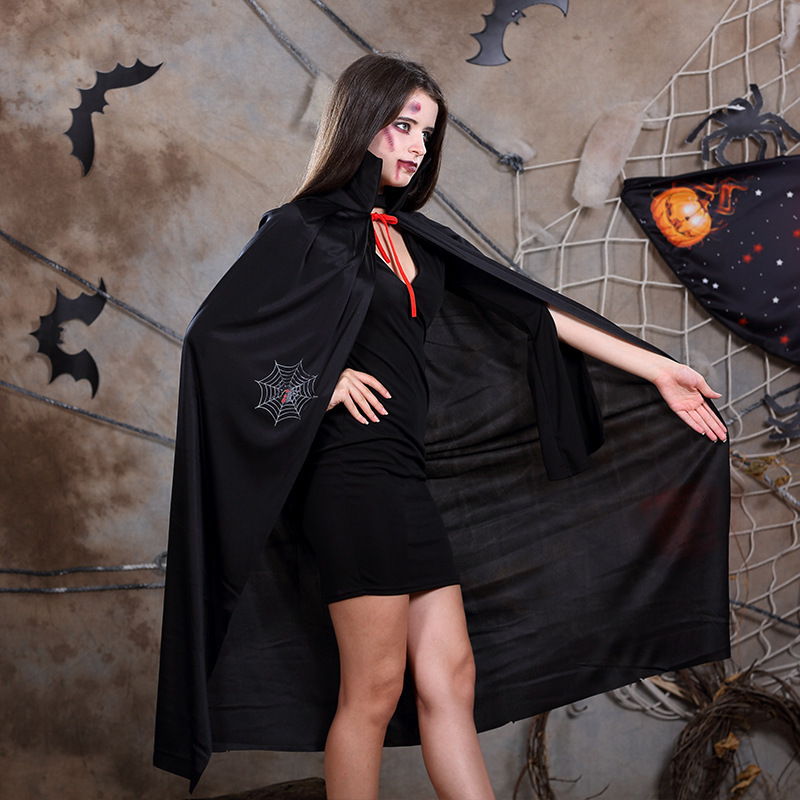 Stand -up collar cloak