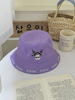 Sanrio Sanrio Genuine Factory wholesale Kuromi fisherman hat summer sunscreen children's female and female Meloti