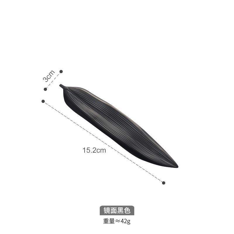 創意日本式箸立て個性ホテル家庭用箸枕スプーン竹製食器箸柳葉設計理念|undefined