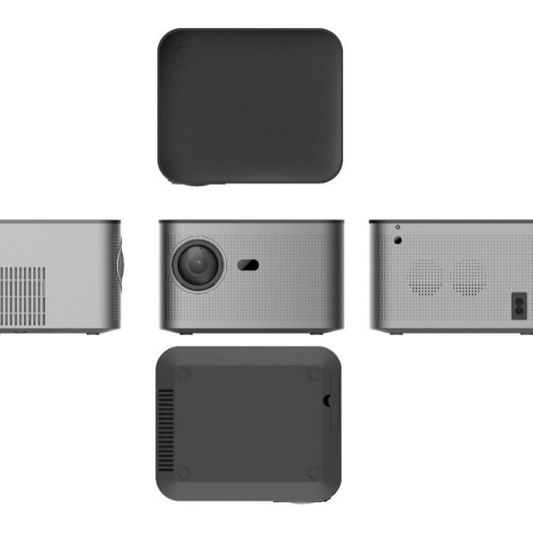 Nuevos productos transfronterizos de oficina proyector inteligente HD 4k WIFI6 1080P proyector inteligente de cine en casa