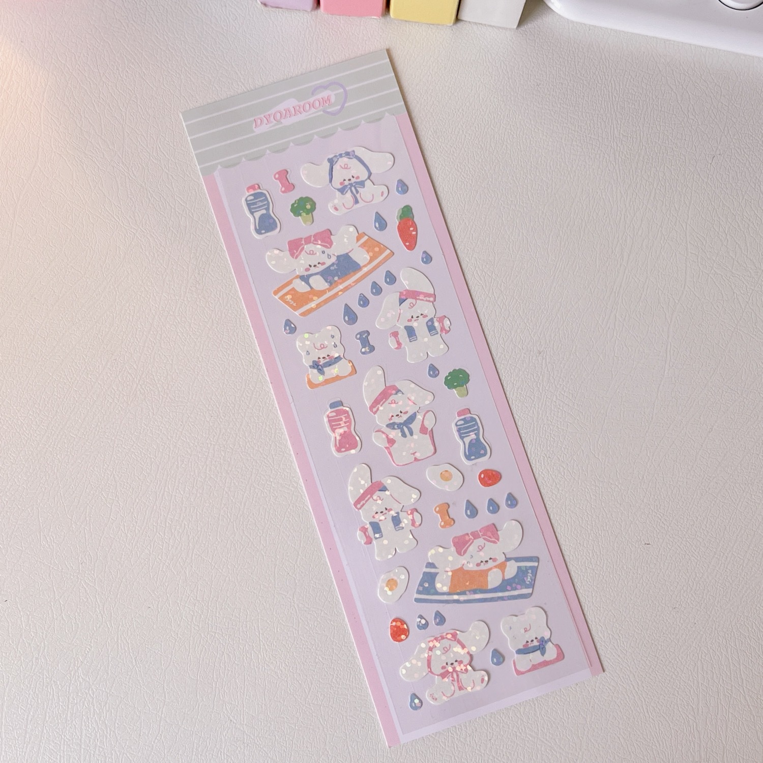 Tengyi Youpin cuenta de mano tarjeta gu pegatina llavero aidou foto pequeña tarjeta con ins pegatina titular de la tarjeta Decoración