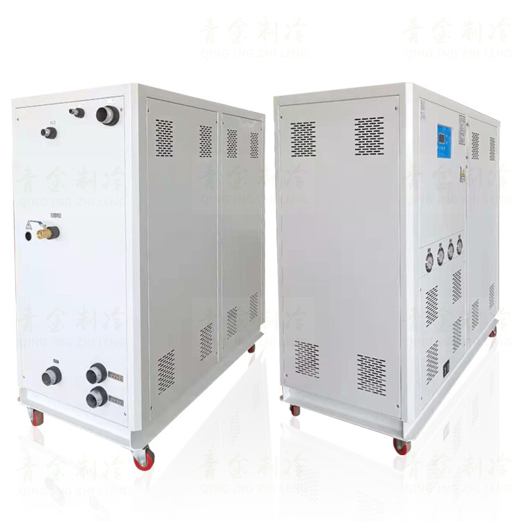 水冷式QX-15W吹膜冷水机 多温控一体式冷水机 塑胶模具速冷冰水机