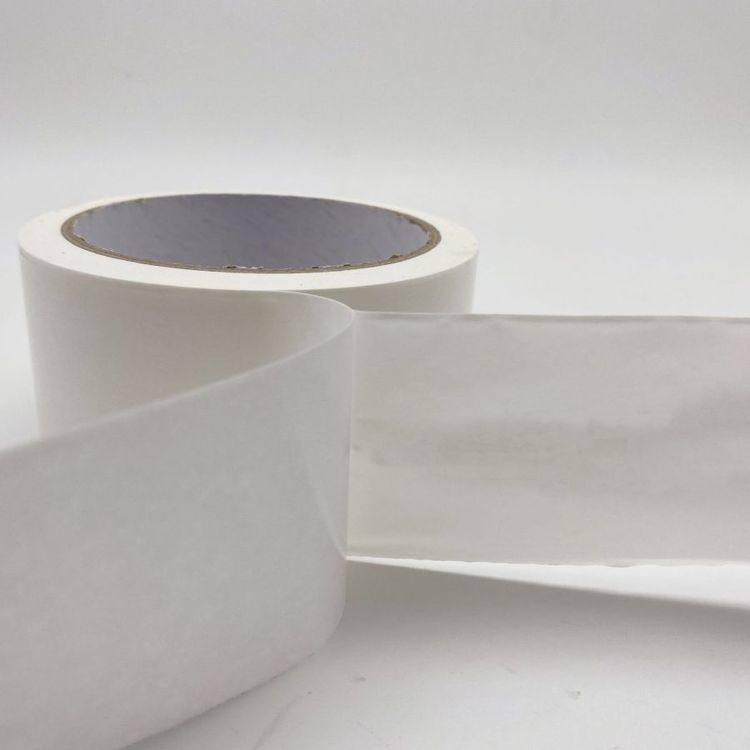 pet防火阻燃双面胶高粘度耐高温绝缘绵纸导热胶带 无基材强力阻燃
