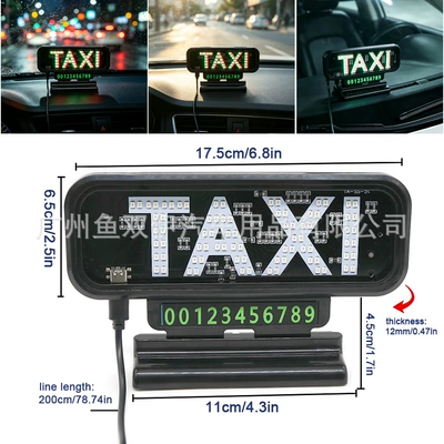 Cross-border, exclusively for LED taxi Vehicle HID Xenon Lamp