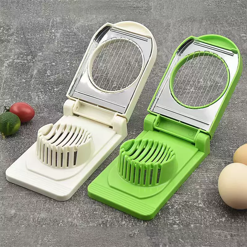 不锈钢切蛋器家用鸡蛋切片器松花蛋切片分割器切皮蛋器厨房小工具