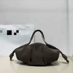 Trendy Runway Style 2025 High Quality Loewe Paseo Dumpling Bag Light Luxury Fashion Pleated Cloud Bag Crossbody Bag