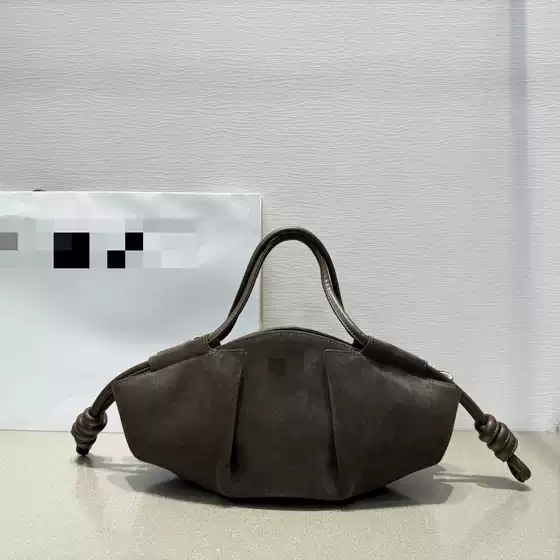 Trendy Runway Style 2025 High Quality Loewe Paseo Dumpling Bag Light Luxury Fashion Pleated Cloud Bag Crossbody Bag