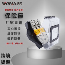 �������칦�Ÿ�װ40A����˿�� 1·2·3·4·ʵ�Ļ�ͭ��·��͸����