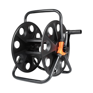 Household 30 m water pipe frame car wash water gun 4 water distribution pipe storage rack pipe reel winding pouring garden wholesale