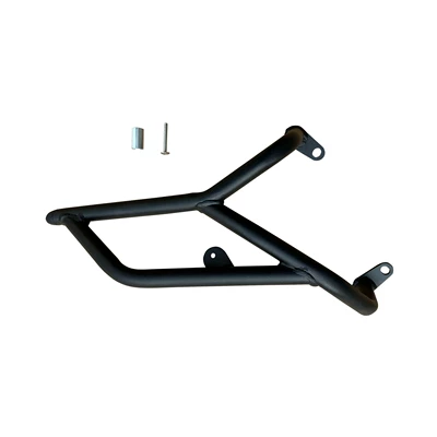 Motorcycle bumper 125 one-stop modification bumper - black-matte-exhaust-bar