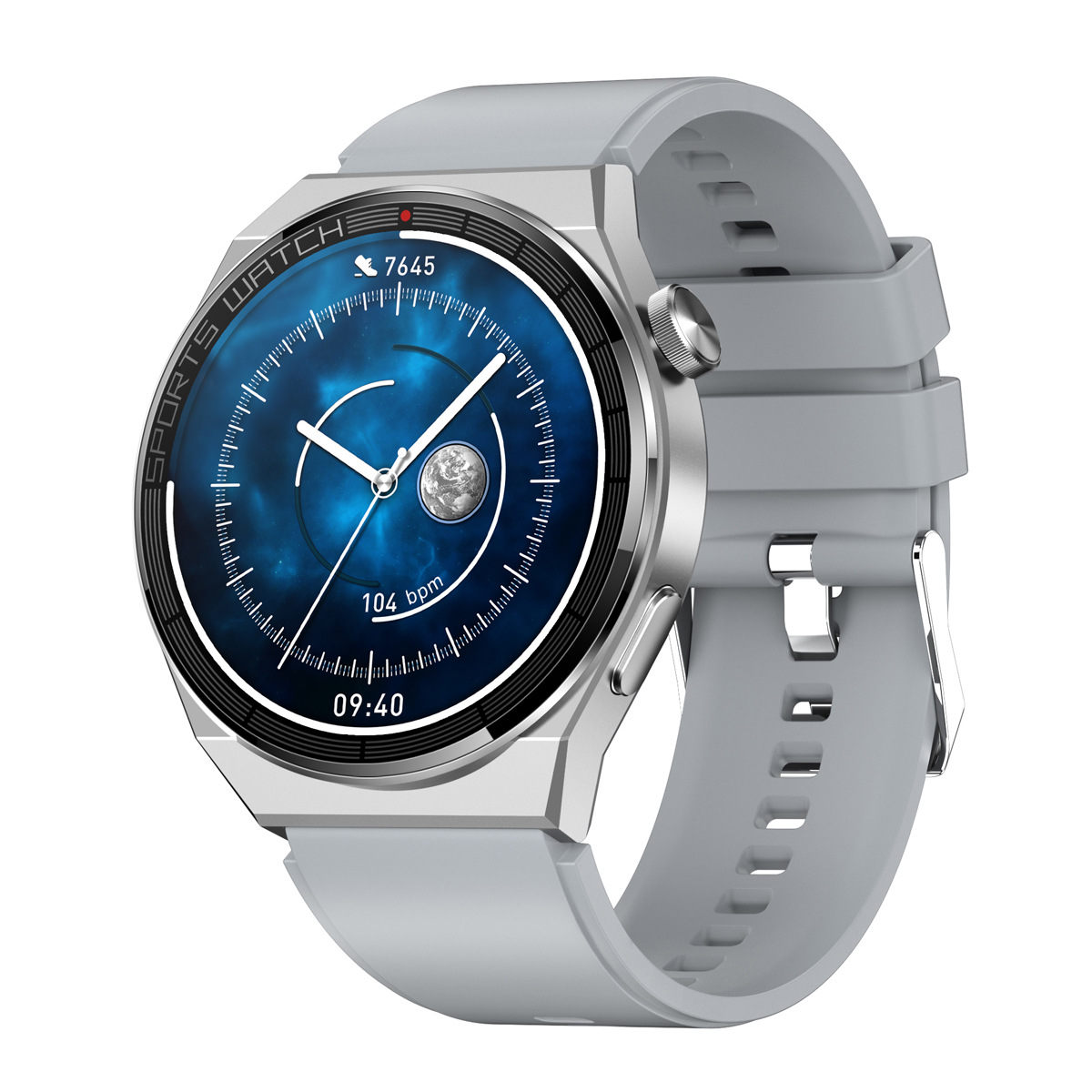Smartwatch con chiamata bluetooth assistente vocale e frequenza_voghion.com