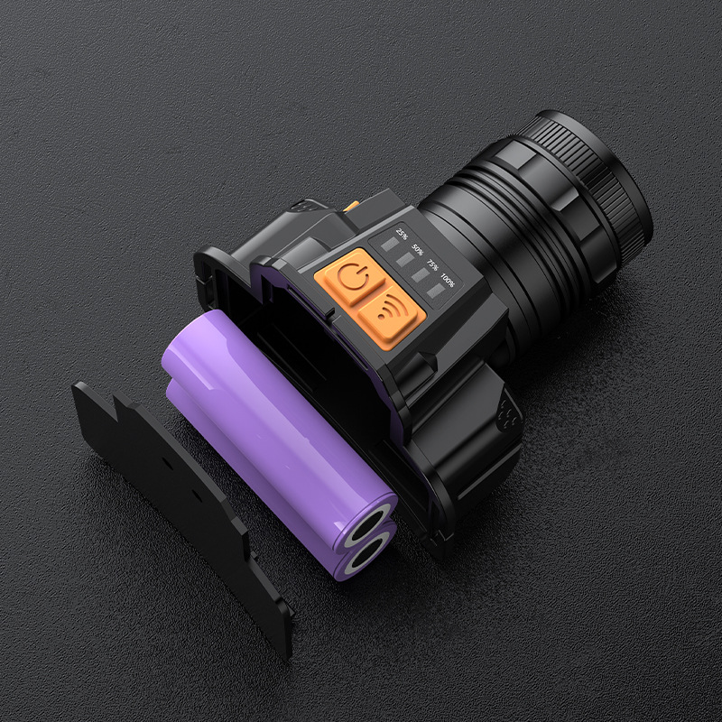 Fábrica personalizada HL58 nueva iluminación al aire libre de 10W luz alta carga zoom led logo de faro