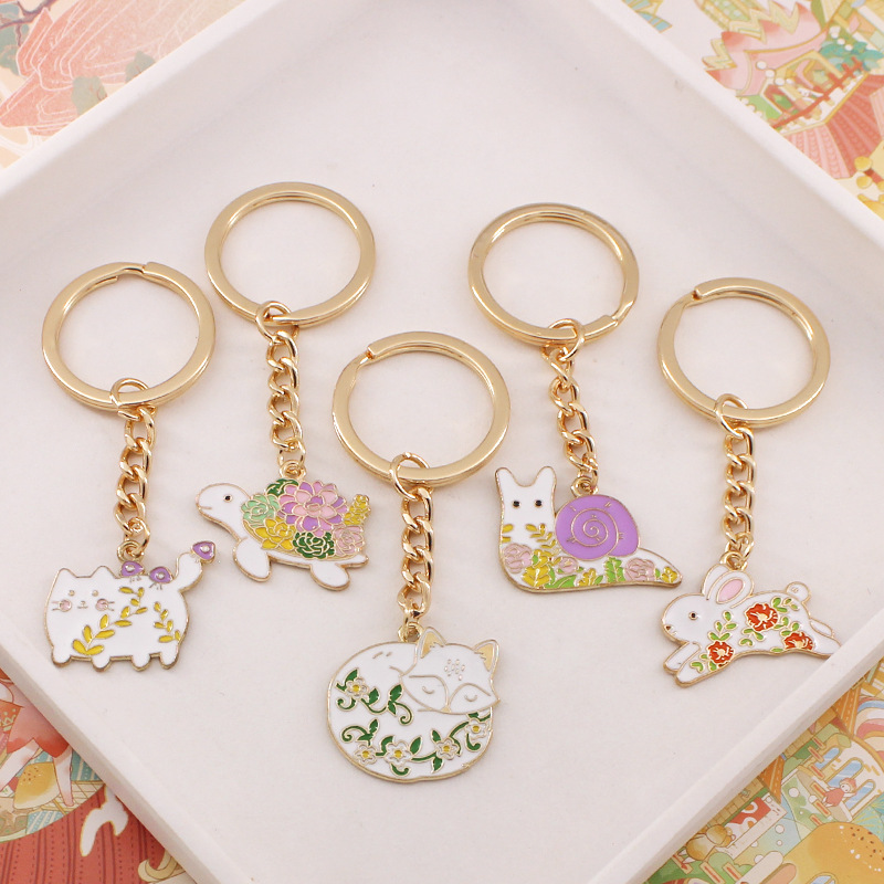 Japanese cartoon keychain