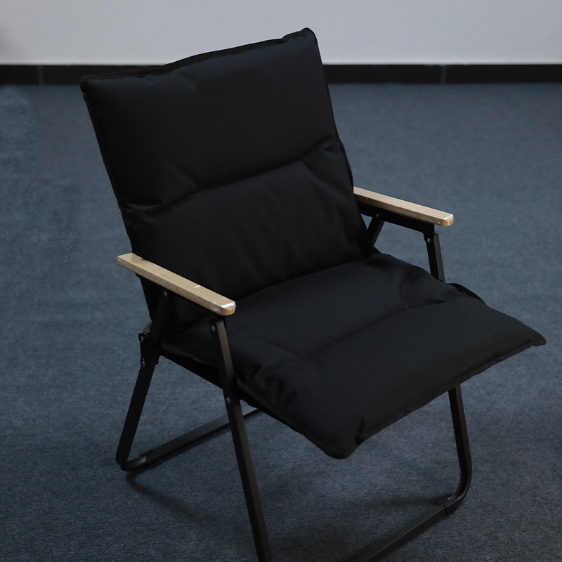 대형 검정 의자 쿠션 [의자 제외]