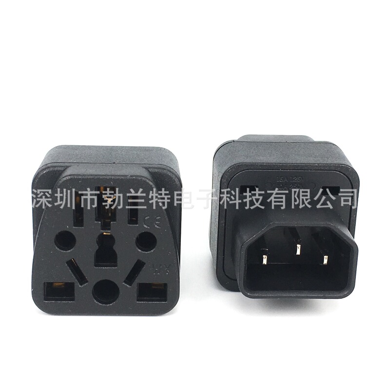 UPS server PDU dedicated conversion plug tail C14 fiberglass to multi-function Jack WY-320 color display UPS server PDU dedicated conversion plug tail C14 fiberglass to multi-function Jack WY-320 color display