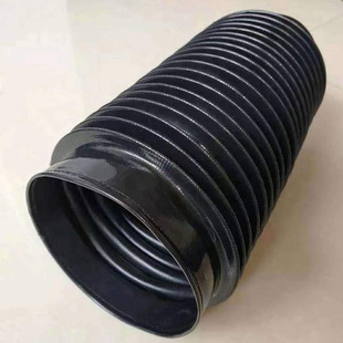 J8 Round Screw Shaft Hydraulic Cylinder Accordion Piston Rod Telescopic Dust Cover Protective Cover Protective Sleeve Screw G3
