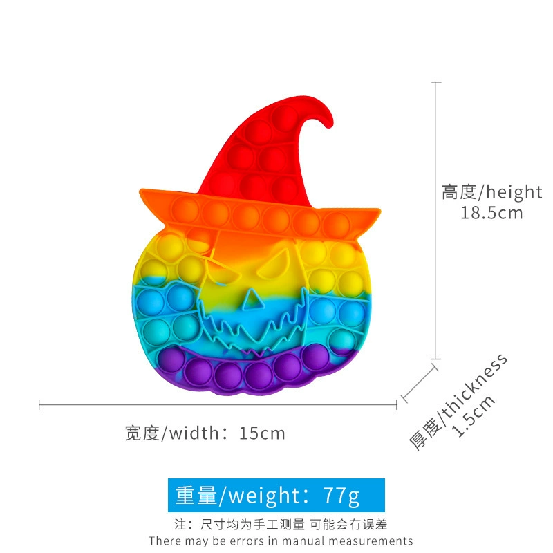 Silicone interactive Christmas toy, halloween, Birthday gift