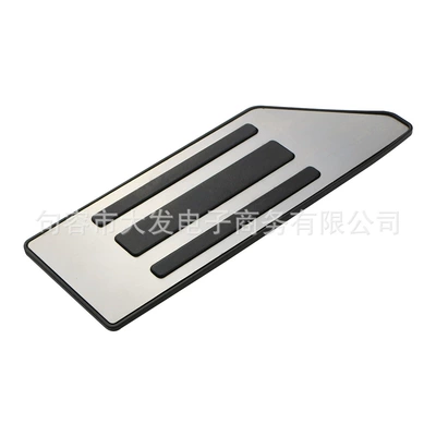 Dekorativ pedal başlıqları Model 408 Stainless Steel