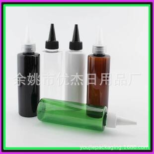 150ml���w�D������ƿ����ƽ��PETƿ150����ɫ�{ƿɳ�������Һƿ