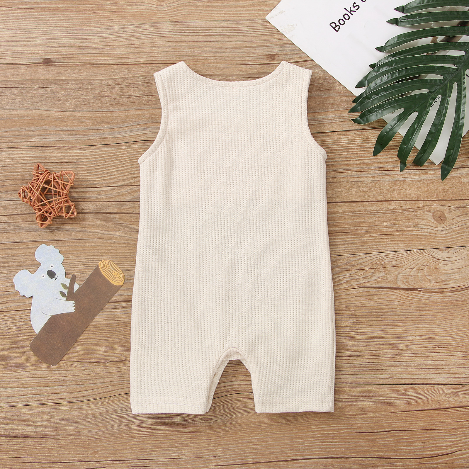 Title 10, Little Dinosaur Printed One Piece Infant Creepe...