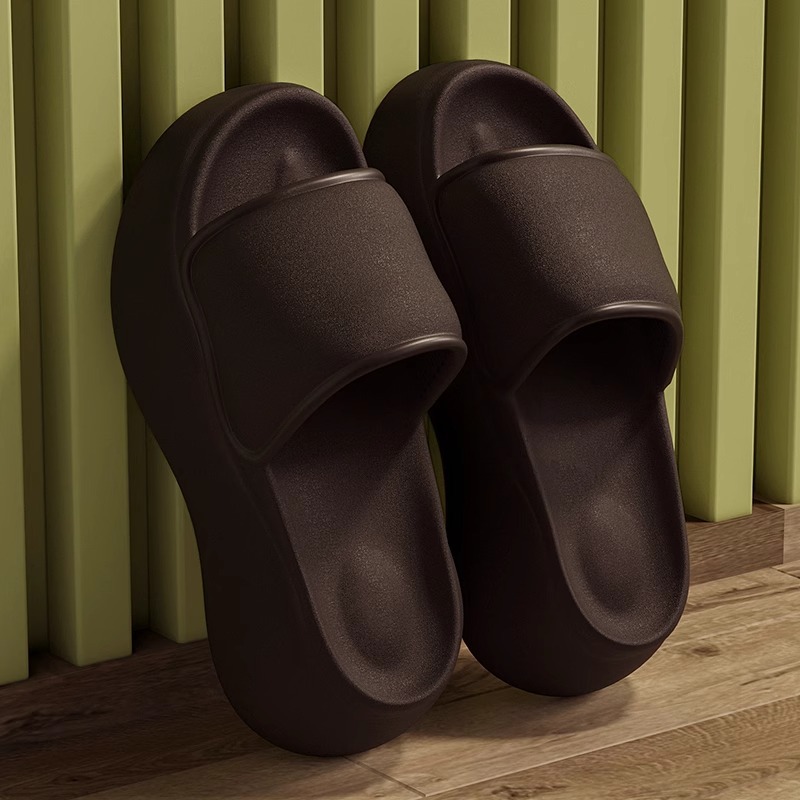 블랙 (7.0cm, 부드러운 밑창, EVA 소재로 가볍고 부드러우며 편안한 느낌)