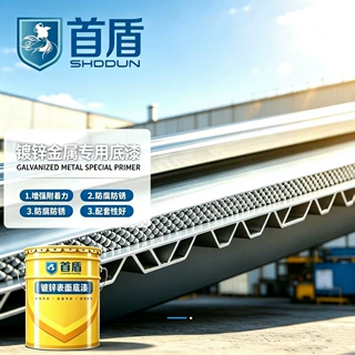 镀锌金属专用底漆彩钢板铝合金镀锌板增强附着力防腐防锈涂料工厂