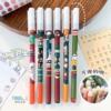 INS thermal rubbing neutral pen full pipe 0.5 needle tube cartoon crystal blue friction student brushing the magic rubbing pen